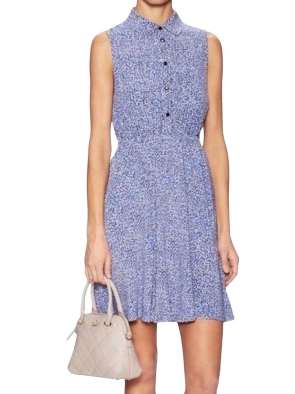 Kate Spade Petals Sleeveless Floral Dress Size Small